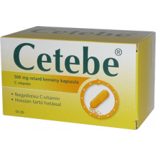 CETEBE 500mg retard kapszula 60db