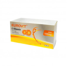 Eurovit C-vitamin 100mg rágótabletta