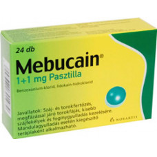 Mebucain 1/1mg pasztilla 24db