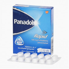 Panadol Rapid 500 mg filmtabletta 12db