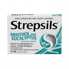 Strepsils menthol & eucalyptus tabletta 12db